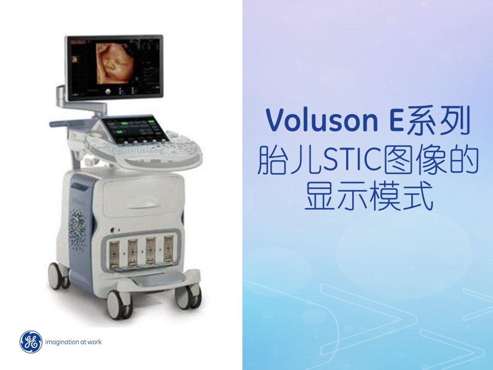 Voluson E系列 高级功能（23） 胎儿STIC图像的显示模式