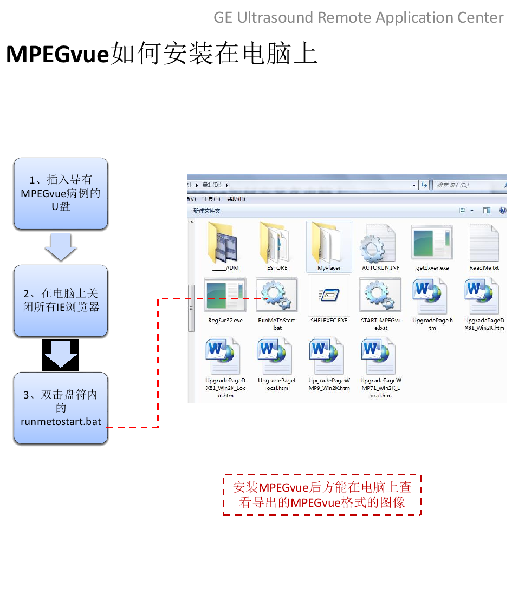LOGIQ C9 电脑上MPEGvue的安装方法